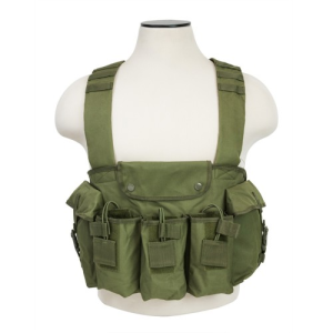 NcSTAR CVAKCR2921G AK Chest Rig VISM Padded MOLLE Gear