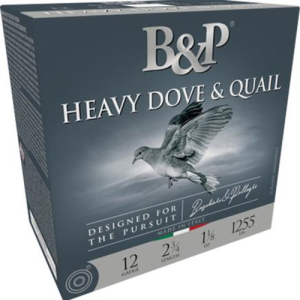 B&P AMMO 12Ga Dove & Quail 2 3/4" 1 1/8 oz 7.5 shot 25rd