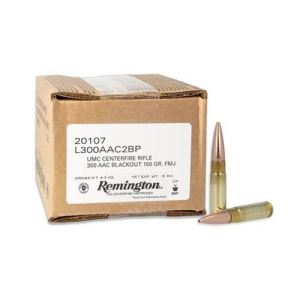 REMINGTON 300 AAC Blackout 150Gr UMC FMJ 200rd