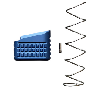 BACKUP TACTICAL Mag Extension Blue Fits Glock 17/19/22/23 Plus 5rd