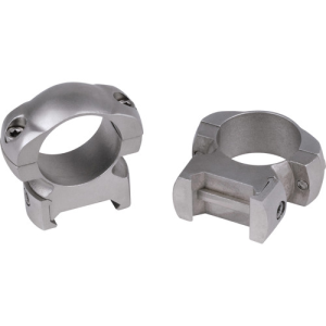 WEAVER Grand Slam 1" Top Mount High Silver