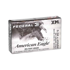 FEDERAL AMMO 5.56X45mm 55Gr FMJ 20rd