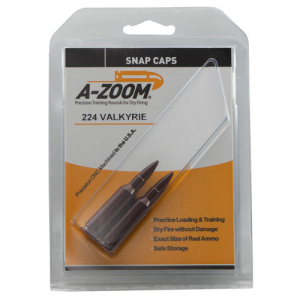 A-ZOOM StrikerCap Rifle 224 Valkyrie Aluminum 2/Pack