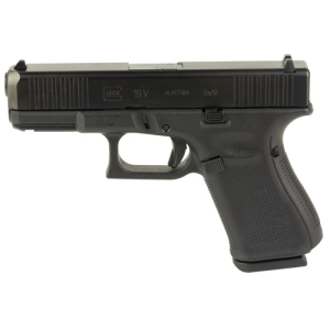 Glock GLOCK G19 V 9mm 4.02" 10rd - Black w/ Safe-Action Trigger System - $539.00 at KYGUNCO