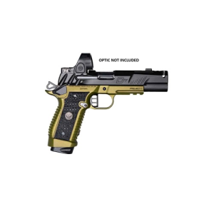Wilson Combat D77 9mm Pistol 5 Inch Barrel 18-Round Black Green