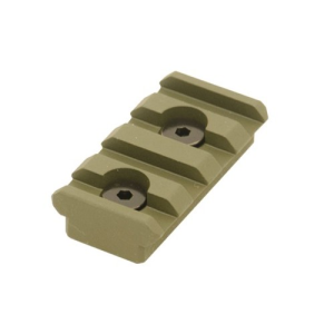 LEUPOLD UTG Pro 4-Slot Keymod Picatinny Rail - OD Green - Leapers