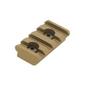LEAPERS UTG PRO 4Slot Keymd Pict Rail Section-Burnt Bronze - Leapers