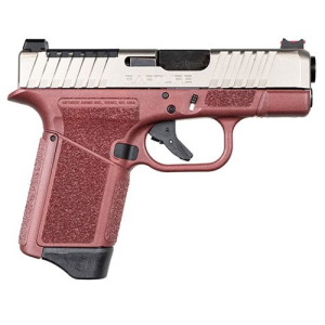 GFORCE ARMS GF9 9mm 3.25" 12rd Crismon Red / Nickel Micro FP