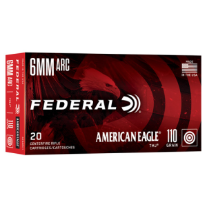 FEDERAL AMMO 6mm ARC 110Gr TMJ American Eagle 20rd