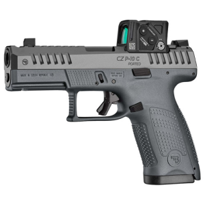 CZ USA P-10 C Ported 9mm 4" 15rd w/ Aimpoint COA - Gray & Black