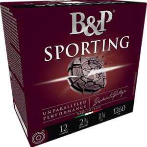 B&P AMMO 12Ga Sporting Clay 1 oz 8.5 Shot 25rd