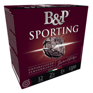 B&P AMMO 12Ga Sporting Clay 1 oz 8 Shot 25rd