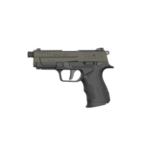 Retay USA RXP22BLKODSL10TH RXP 22 LR 10+1 4 Threaded Barrel, OD Green Cerakote Optic Ready/Serrated Slide, Black Cerakote Polymer Frame w/Accessory Rail, RMR/RMSc Footprint