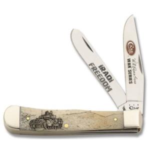 CASE KNIVES Image XX War Series Smooth Natural Bone