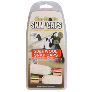 Carlson's Choke Tubes CARLSON'S Snap Cap 20 Gauge 2pk - $17.99 at KYGUNCO