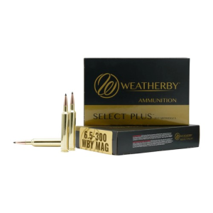 WEATHERBY 6.5-300 Wby 129Gr Hammer Custom Select Plus