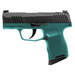 SIG SAUER P365 9mm 3.1" Teal/Blk 10rd Bahama Breeze