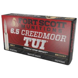 FORT SCOTT MUNITIONS 6.5 Creedmoor 140gr Rifle Ammo 20rd