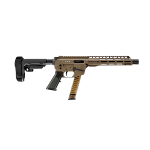 Freedom Ordnance FREEDOM ORDNANCE FX-9 Pistol 9mm 10" FDE SBA3 Brace - $666.19 at KYGUNCO
