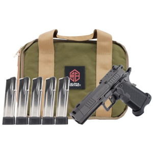 Alpha Foxtrot ALPHA FOXTROT AF1911-Romulus 9mm 3.5 20rd DLC Comp Thread MOS - $1599.00 at KYGUNCO