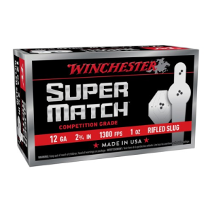 Winchester WINCHESTER AMMO 12 Ga 2-3/4 HS RS Super Match 1oz 10rd - $11.32 at KYGUNCO