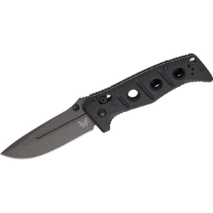 Benchmade BENCHMADE Shane Sibert Adamas Folding Knife 3.78" Tungsten - $325.00 at KYGUNCO