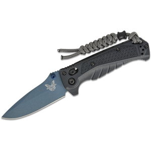Benchmade BENCHMADE Mini Adira Axis Drop Point Blue Cerakote - $225.00 at KYGUNCO
