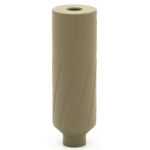 Banish BANISH SUPPRESSORS Banish 9K 9mm FDE 1/2x28 - $634.80 at KYGUNCO