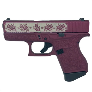 GLOCK G43 9mm 3.4" 6rd - Cherry / Roses