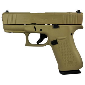 GLOCK G43X MOS 9mm 3.41" 10rd Optic Ready Pistol | FDE