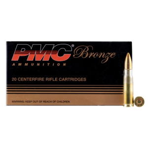 PMC Bronze 7.62x39 123gr FMJ Rifle Ammunition | 20 Rounds