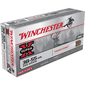 WINCHESTER Super X 38-55 WIN 255gr Power-Point Ammunition | 20 Rounds