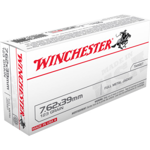 WINCHESTER USA 7.62x39mm 123gr FMJ Ammunition | 20 Rounds