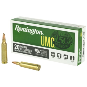 REMINGTON 22-250 Rem UMC Rifle Value Pack 50Gr JHP 20rd