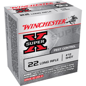 WINCHESTER AMMO 22 LR #12 Shot Pest Control 50rd