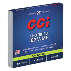 CCI Maxi-Mag 22 WMR 52gr #12 Shotshell Ammunition | 10 Rounds