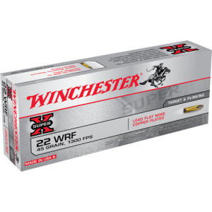 WINCHESTER AMMO 22 WRF 45Gr SuperX 50rd