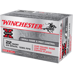WINCHESTER AMMO 22 Short 29Gr SuperX 50rd