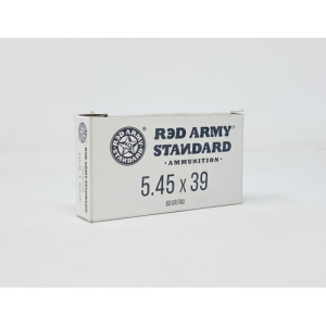 RED ARMY STANDARD 5.45x39 60Gr FMJ Steel Case 20rd