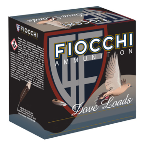 FIOCCHI 20Ga Dove & Quail 2.75" 8 Shot 25rd