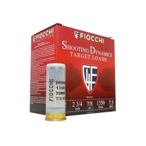FIOCCHI 12Ga Shooting Dynamics 2.75" 7.5 Shot 25rd
