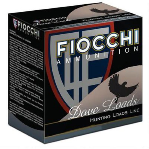 FIOCCHI 12Ga Dove & Quail 2.75" 8 Shot 25rd