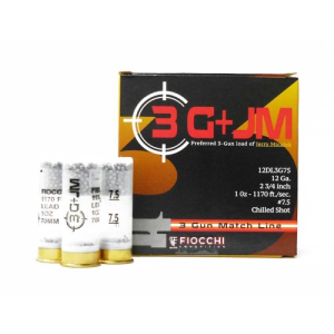 FIOCCHI 12Ga Shooting Dynamics 3-Gun 2.75" 7.5 Shot 25rd