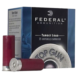 FEDERAL AMMO Top Gun 12 Gauge 2.75" 7/8 oz #8 Shotgun Ammunition | 25 Rounds