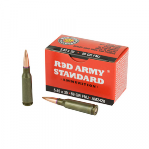 RED ARMY STANDARD 5.45x39 59Gr FMJ Steel Case 20rd - Red Army Standard