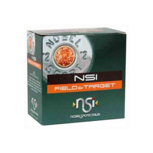 NOBEL AMMO 12Ga Field & Target 1255 FPS 1-1/8oz #8 Ammo