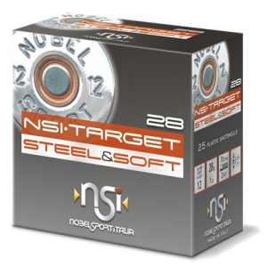 NOBEL AMMO 12Ga 2-3/4" NSI Target Steel & Soft 7Shot 25rd