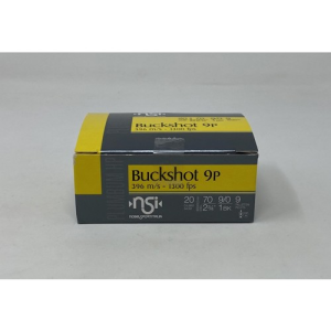 NOBEL AMMO 20Ga 2-3/4" Buckshot Law Enforcement 10rd