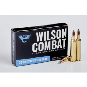 WILSON COMBAT 223 Rem 60Gr Hornady SP 2750 FPS 20rd