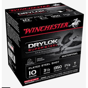 WINCHESTER AMMO 10Ga Drylok Super Steel 3.5" T-Shot 25rd